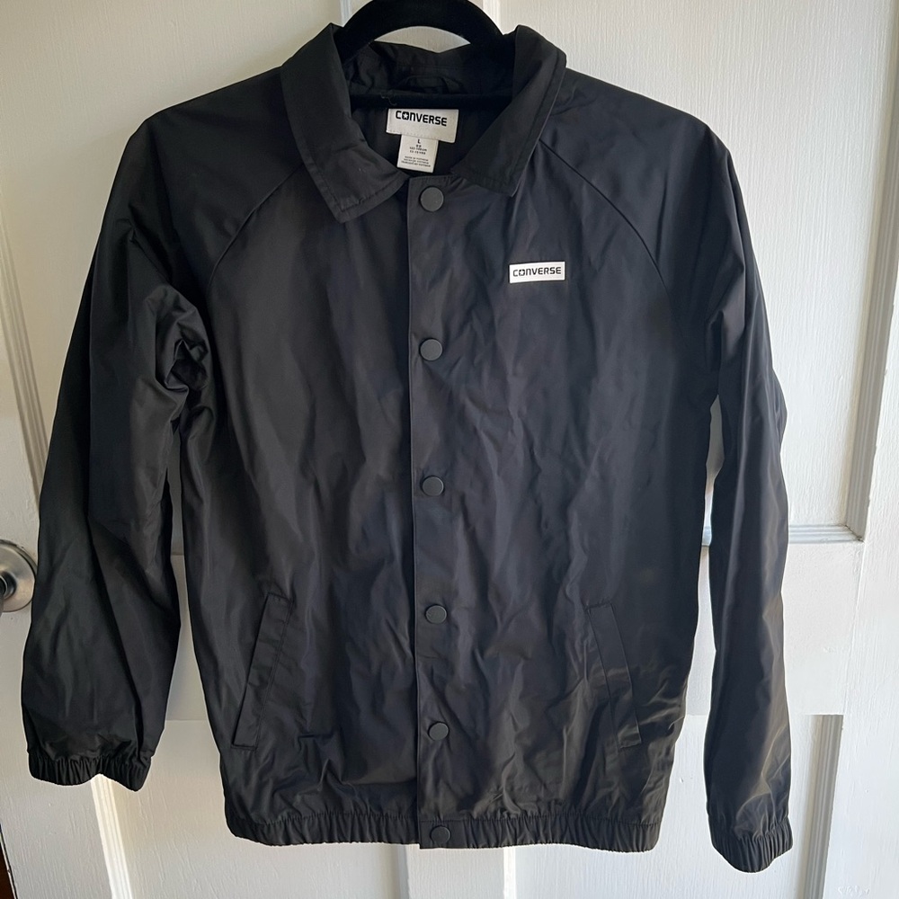 Big Kid Converse Retro Coach Jacket Size Large 12-13yr